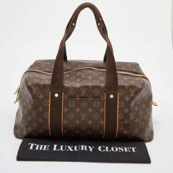 Pre Owned Louis Vuitton Monogram Canvas Weekender Beaubourg MM Bag