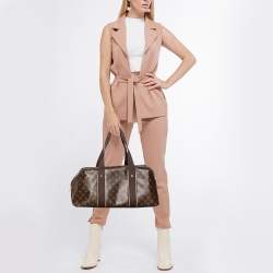Pre Owned Louis Vuitton Monogram Canvas Weekender Beaubourg MM Bag