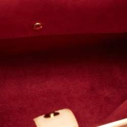 مملوكة مسبقًا Louis Vuitton White Multicolor Monogram Canvas Judy MM Bag