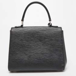 Pre Owned Louis Vuitton Black Epi Leather Cluny BB Bag