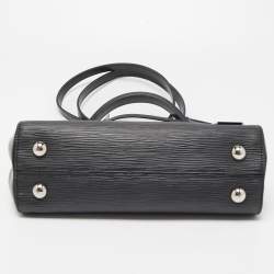 Pre Owned Louis Vuitton Black Epi Leather Cluny BB Bag