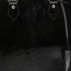 Pre Owned Louis Vuitton Black Electric Epi Leather Alma PM Bag