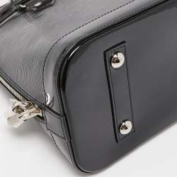 Pre Owned Louis Vuitton Black Electric Epi Leather Alma PM Bag