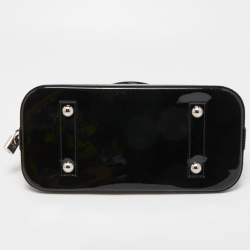 Pre Owned Louis Vuitton Black Electric Epi Leather Alma PM Bag