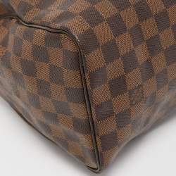 Pre Owned Louis Vuitton Damier Ebene Canvas Speedy 25 Bag