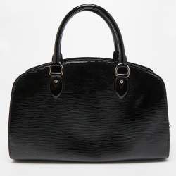 Pre Owned Louis Vuitton Black Electric Epi Leather Jasmine Satchel