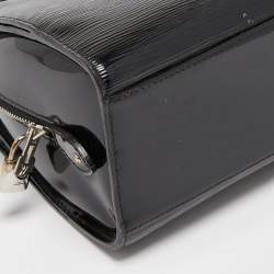 Pre Owned Louis Vuitton Black Electric Epi Leather Jasmine Satchel