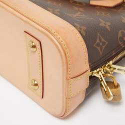 Pre Owned Louis Vuitton Monogram Canvas Alma BB Bag