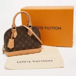 Pre Owned Louis Vuitton Monogram Canvas Alma BB Bag