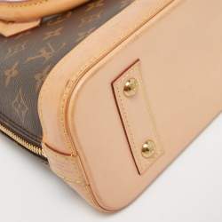 Pre Owned Louis Vuitton Monogram Canvas Alma BB Bag