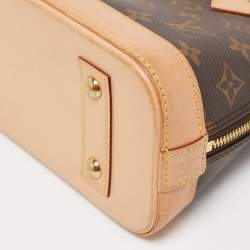 Pre Owned Louis Vuitton Monogram Canvas Alma BB Bag