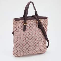 Pre Owned Louis Vuitton Cherry Monogram Mini Lin Francoise Bag