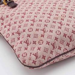 Pre Owned Louis Vuitton Cherry Monogram Mini Lin Francoise Bag