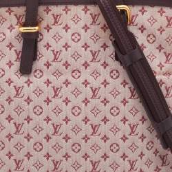 Pre Owned Louis Vuitton Cherry Monogram Mini Lin Francoise Bag