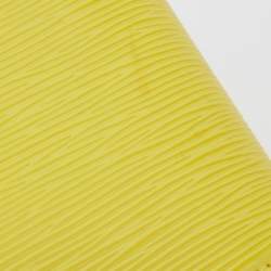 Pre Owned Louis Vuitton Citron Epi Leather Alma PM Bag