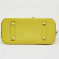 Pre Owned Louis Vuitton Citron Epi Leather Alma PM Bag