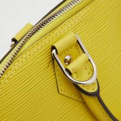Pre Owned Louis Vuitton Citron Epi Leather Alma PM Bag