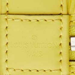 Pre Owned Louis Vuitton Citron Epi Leather Alma PM Bag