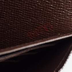 Louis Vuitton Damier Ebene Canvas Sarah Wallet