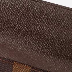 Louis Vuitton Damier Ebene Canvas Sarah Wallet