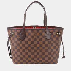 Louis Vuitton Brown Damier Ebene Canvas Neverfull PM Tote Bag