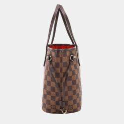 Louis Vuitton Brown Damier Ebene Canvas Neverfull PM Tote Bag
