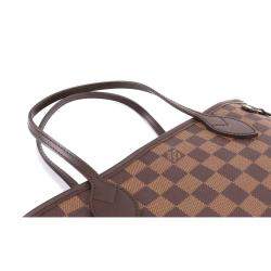 Louis Vuitton Brown Damier Ebene Canvas Neverfull PM Tote Bag