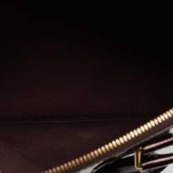 Pre Owned Louis Vuitton Amarante Monogram Vernis Leather Alma PM Bag