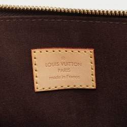 Pre Owned Louis Vuitton Amarante Monogram Vernis Leather Alma PM Bag