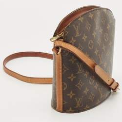 Pre Owned Louis Vuitton Monogram Canvas Drouot Bag