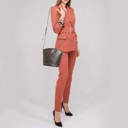 Pre Owned Louis Vuitton Monogram Canvas Drouot Bag