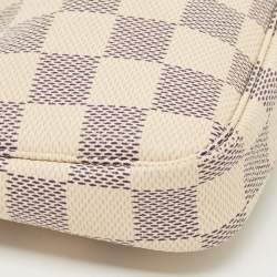Pre Owned Louis Vuitton Damier Azur Canvas Mini Pochette Accessoires