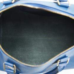Louis Vuitton Blue Epi Leather Speedy 30 Handbag