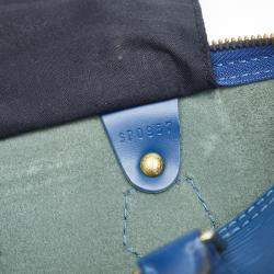 Louis Vuitton Blue Epi Leather Speedy 30 Handbag