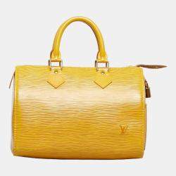 Louis Vuitton Yellow Handbags