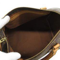 Pre Owned Louis Vuitton Brown Monogram Canvas Speedy 30 Handbag