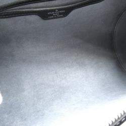Pre Owned Louis Vuitton Black Epi Soufflot with Pouch Handbag