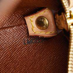 Pre Owned Louis Vuitton Brown Monogram Canvas Drouot Shoulder Bag