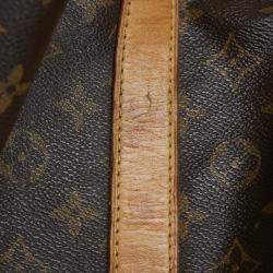 Louis Vuitton Brown Monogram Canvas Keepall 60 Travel Bag