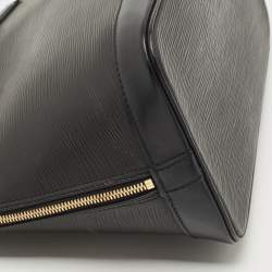 Pre Owned Louis Vuitton Black Epi Leather Alma PM Bag