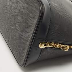 Pre Owned Louis Vuitton Black Epi Leather Alma PM Bag