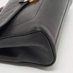 Pre Owned حقيبة لوي فيتون سان جيرمين جلد أمبرين أسود مونوغرامي MM 