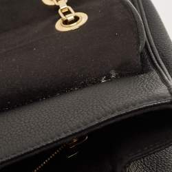 Pre Owned حقيبة لوي فيتون سان جيرمين جلد أمبرين أسود مونوغرامي MM 