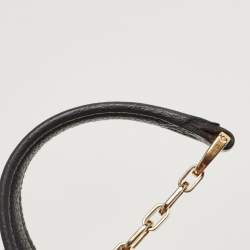 Pre Owned حقيبة لوي فيتون سان جيرمين جلد أمبرين أسود مونوغرامي MM 