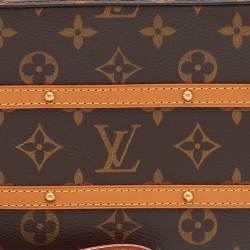 Pre Owned Louis Vuitton Monogram Canvas Soft Trunk Pouch