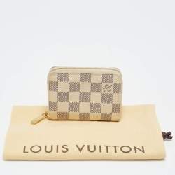 Louis Vuitton Damier Azur Canvas Zippy Coin Purse