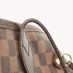 Louis Vuitton Damier Ebene Canvas Neverfull MM Bag