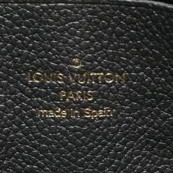Pre Owned Louis Vuitton Bicolor Monogram Empreinte Leather Double Zip On Strap Pochette