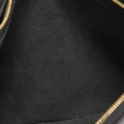 Pre Owned Louis Vuitton Bicolor Monogram Empreinte Leather Double Zip On Strap Pochette