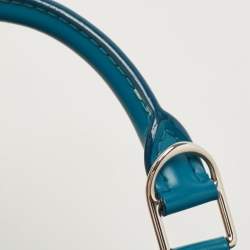 Pre Owned Louis Vuitton Cyan Epi Leather Alma BB Bag
